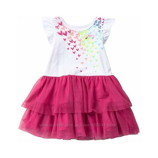 Красивое нарядное платье Juicy Couture Calvin Klein 5-6 лет бу оригинал
