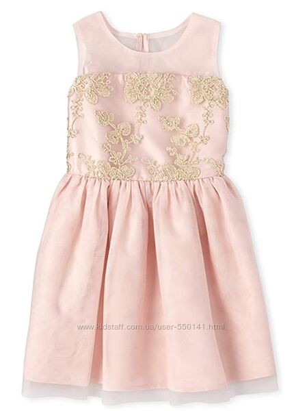Розовые пудровые платья из США H&M девочкам от 3 до 11 лет. Выбор
