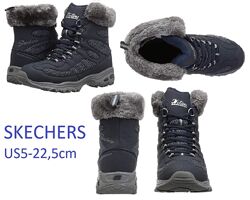 Сапоги ботинки Skechers Columbia Omni-Heat зимние термо 32 33 35-36 39