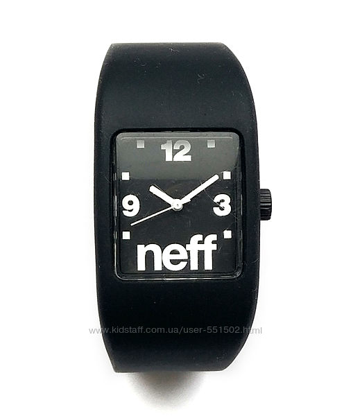Neff Bandit часы из США водонепроницаемость WR50M мех. Japan