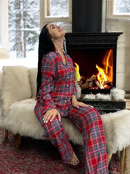 Фланелева піжама Вікторія Сікрет оригінал