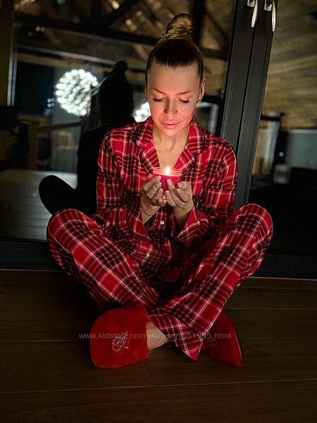 Фланелева піжама Вікторія Сікрет оригінал