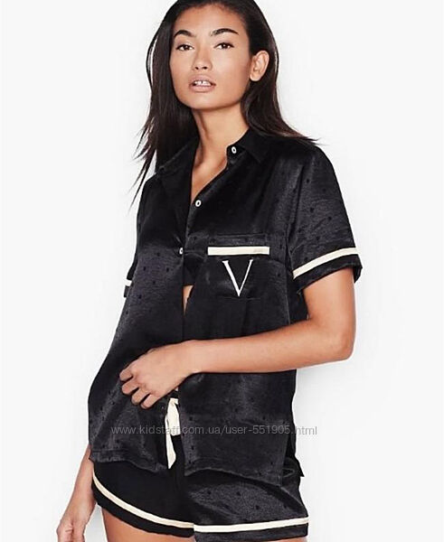 Сатинова піжама Вікторія Сікрет оригінал