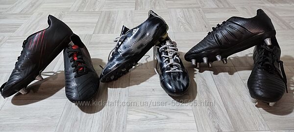 р.37-38 Бутси Adidas Canterbury футбольні з шипами на хлопчика