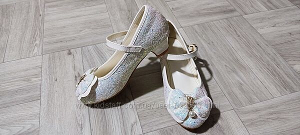 р31 бальні Святкові туфлі на дівчинку Танцювальні