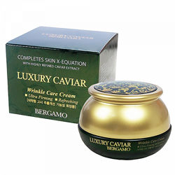 Омолаживающий крем для лица Bergamo Luxury Caviar Wrinkle Care Cream