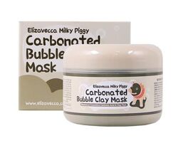 Глиняно-пузырьковая маска для лица Elizavecca Milky Piggy Carbonated Bubble