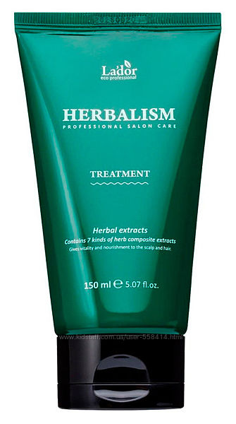 Заспокійлива трав&acuteяна маска для волосся Lador Herbalism Treatment 150 ml