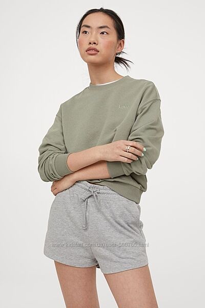 Женские шорты H&M Англия M L с боковыми карманами оверсайзд базовые