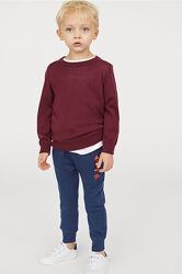 Штаны H&M Англия 98 см 2-3 года для мальчика c начесом синие