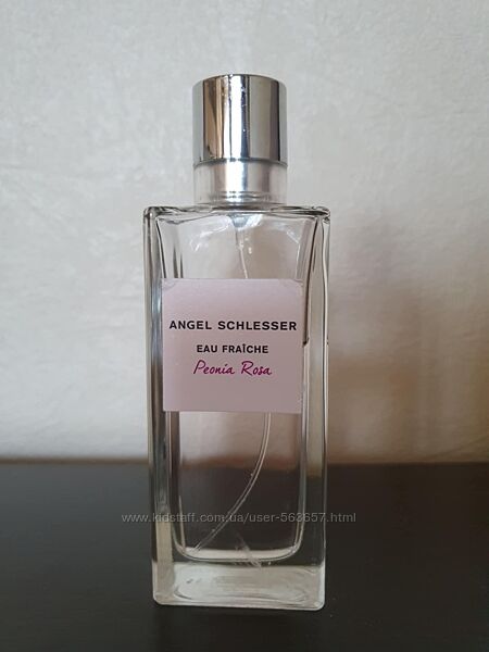 Туалетна вода Eau Fraiche Peonia Rose Angel Schlesser залишок 60 мл з 100 