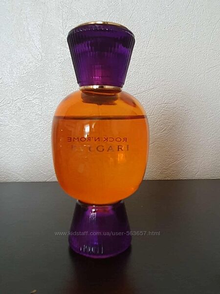 Парфумована вода rock&acuten&acuterome від bvlgari залишок 77 мл з 100 мл 