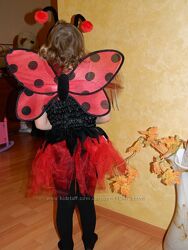 костюмы для девочки3-6лет Божья коровка, бабочка,