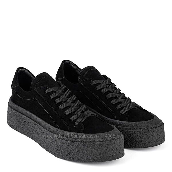 Замшеві жіночі кеди р.41