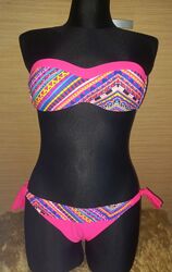Яскравий жіночий роздільний купальник Hello bikini p. XS-S