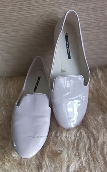 Жіночі лакові туфлі Zara Basic р.39/25.5 см