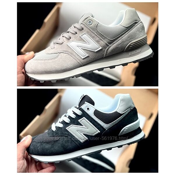 Чоловічі замшеві кросівки New Balance 574