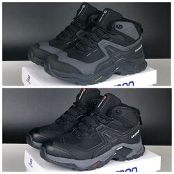 Зимові чоловічі термо черевики Salomon GTX Gore-tex р