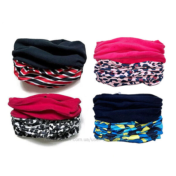 Снуд хомут баф флисовый шарф флісовий флис фліс