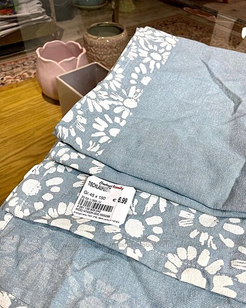 Красивая скатерть дорожка раннер бегунок хлопок - Ernstings-family Германия