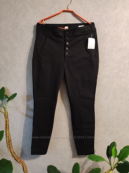 GAP чёрные стрейчевые джегинсы, джинсы скинни 