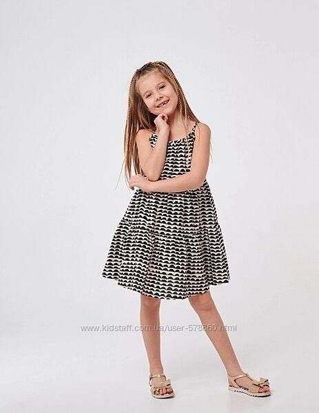 Легкий сарафан з принтом Smil р. 134