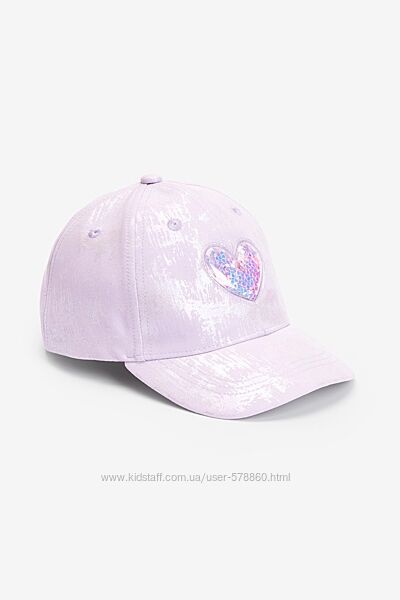 Бузкова кепка з сердечком Next р. 5-6 років