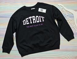 Підлітковий світшот для дівчинки утеплений Gemo 14 років 164 Чорний