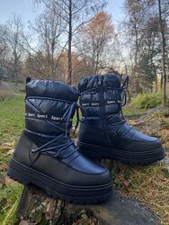 Акція Зимові дутики сапоги Tom. m 33-38р, 21.5-25 см, дівчинка, арт 1358