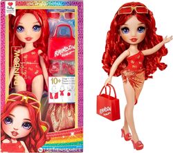 Рейнбоу хай Руби Рубі пляж червона красная Rainbow High Swim Style Ruby