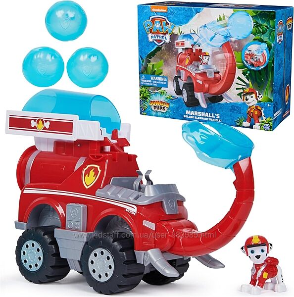 Щенячий патруль Маршал PAW Patrol Jungle Pups Marshall Elephant Firetruck