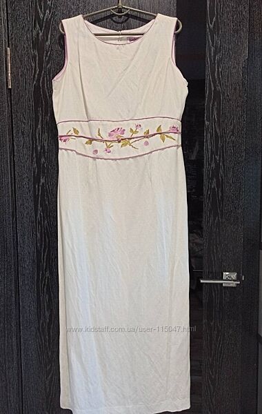 Kaleidosckope сукня з вишивкою, льонвіскоза р.16