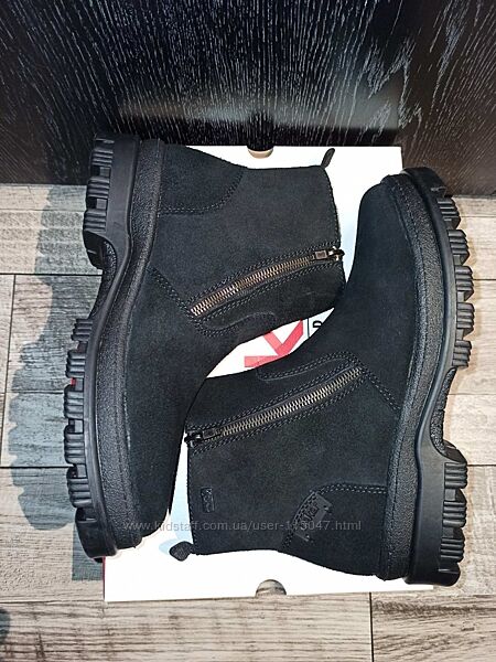 Rieker замшеві чобітки з 41-27,5см для широкої ноги