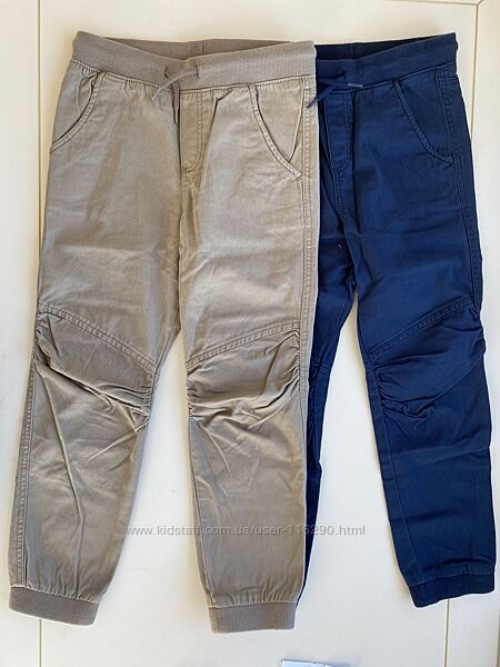 Котоновые джогеры H&M  набор из 2-х брюк