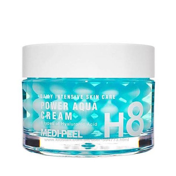 Инновационный капсульный крем Medi-Peel H8 Power Blue Aqua Tox Cream