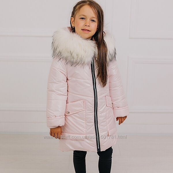  Куртка зимова для дівчаток   Верх плащівка, 