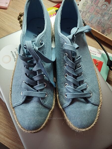 Кросівки джинсові George розмір 8