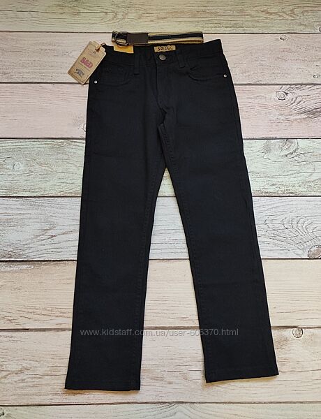Коттоновые брюки для мальчика S&D 146/152см 