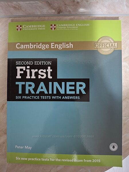 Cambridge english first trainer six practice tests with answers