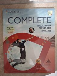 Complete preliminary for schools student&acutes pack підручник і зошит