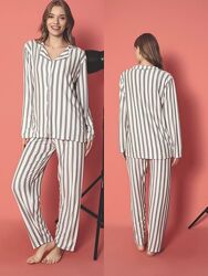 Жіноча піжама на гудзиках SUDE Туреччина фланель / мікробайка М-2Хл