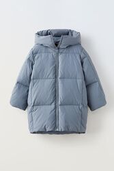 ZARA Пуховик пуфер куртка курточка зимова пальто  164 см
