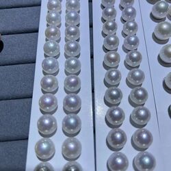 Жемчуг Эдисон 10 - 11 mm пара не просверлен