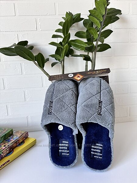 Тапочки кімнатні хлопчикам підліткам тм home story 36 37 38 39 40