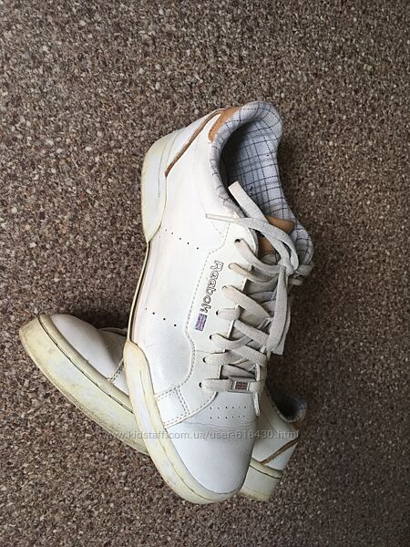 Reebok шкіряні кросівки кеди classic leather 