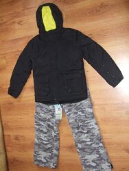 Горнолыжный костюм на рост 158--164 см, производство CRANE, Германия. Черн