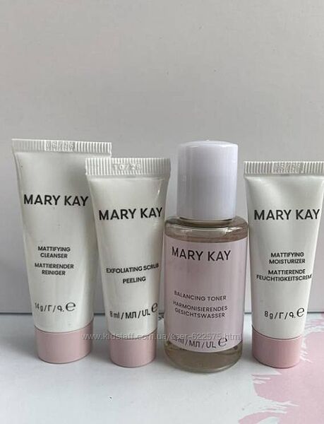 Новинка міні версія набір засобів mary kay для догляду за шкірою