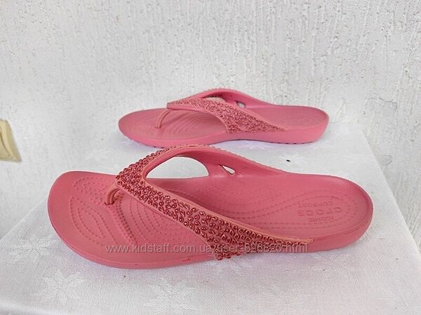 Шлепки, вьетнамки crocs iconic comfort р.39