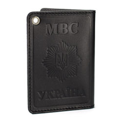 Обкладинка на посвідчення МВС України 