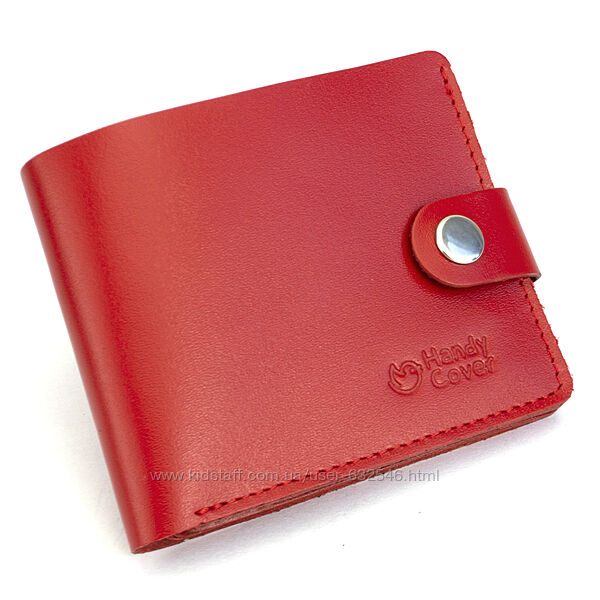 Портмоне шкіряне на застібці Handycover